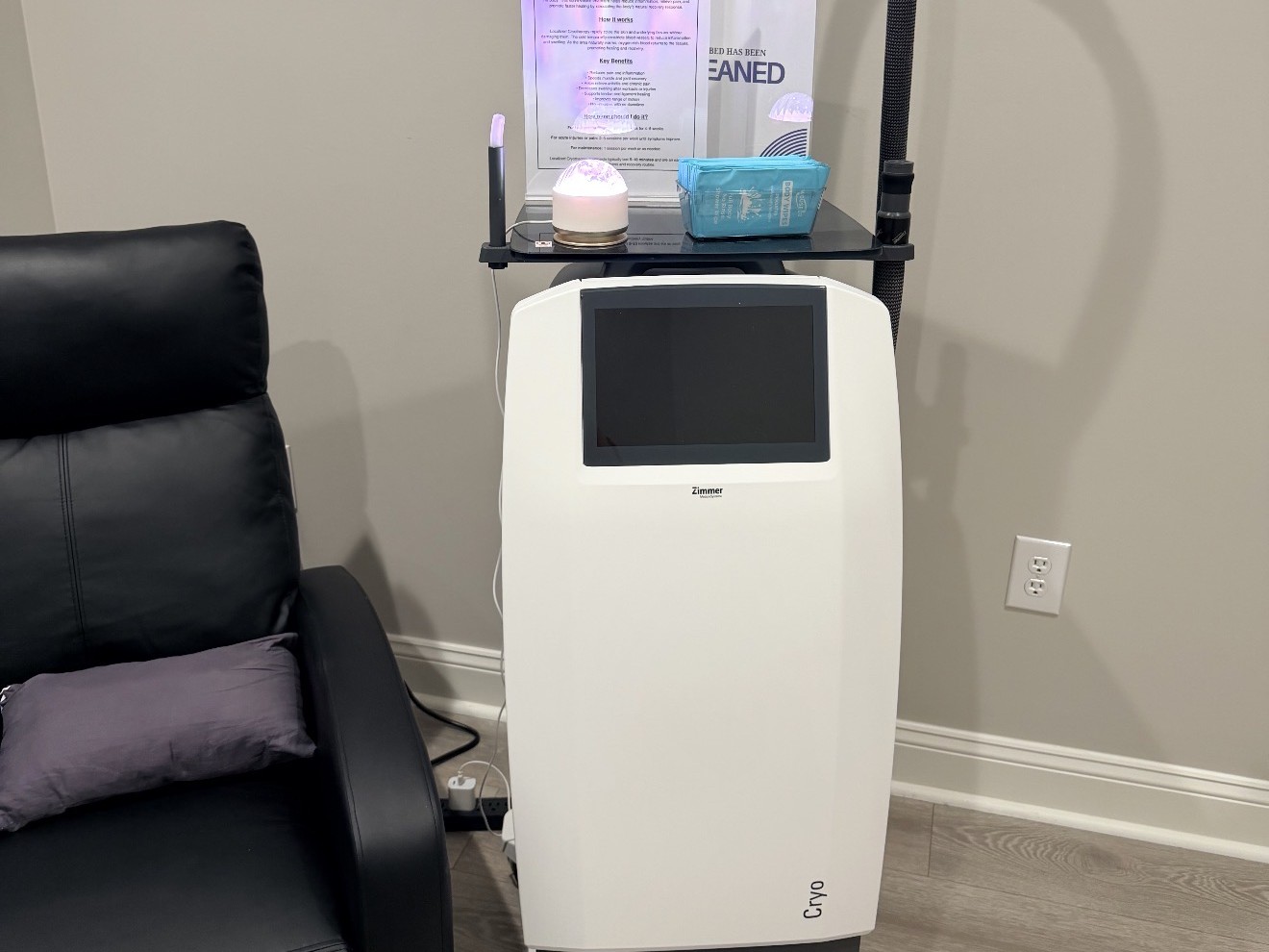 Localized Cryotherapy at Recharge Sarasota